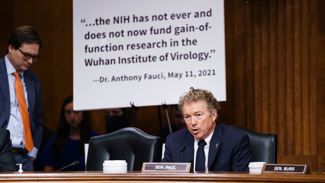 Sen. Rand Paul grills Fauci during congressional hearing