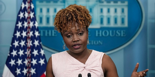 White House Press Secretary Karine Jean-Pierre