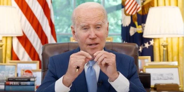 President Joe Biden in Oval Office