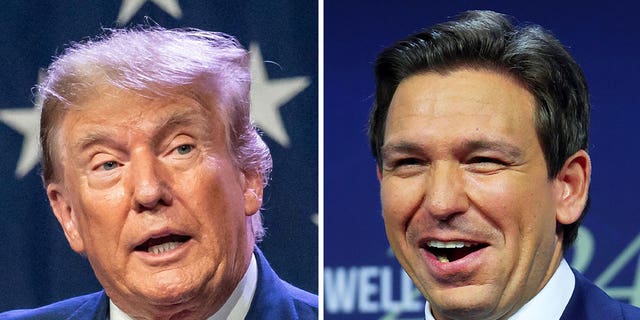 Trump and DeSantis