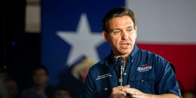 Florida Gov. Ron DeSantis Eagle Pass