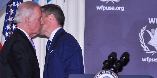 WFP USA Board Chair Hunter Biden and his father Vice President Joe Biden