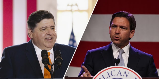 Pritzker, DeSantis