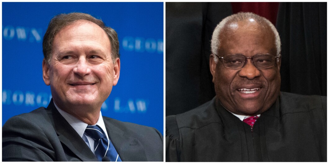 Justices Samuel Alito and Clarence Thomas