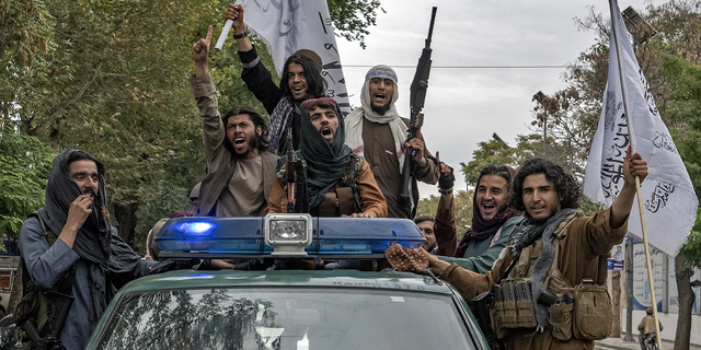 Taliban celebration Kabul Afghanistan