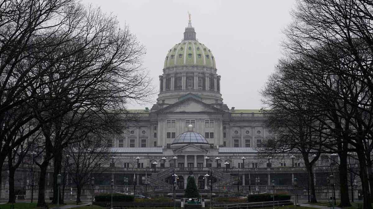 Pennsylvania state house in Harrisburg