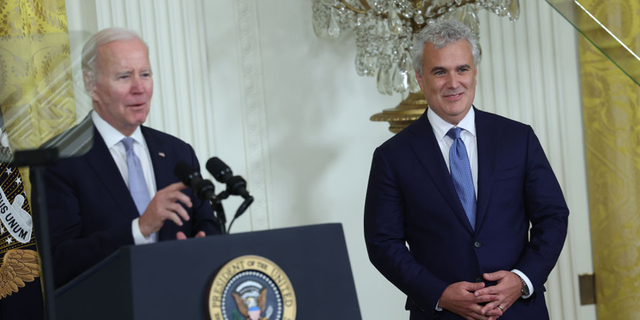 President Biden and White House Chief of Staff Jeff Zients