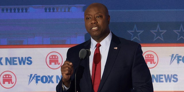 Tim Scott speaks