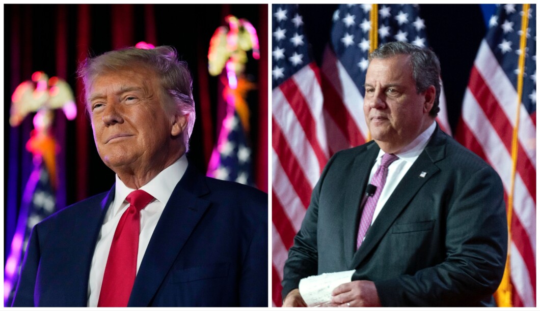 Donald Trump and Chris Christie