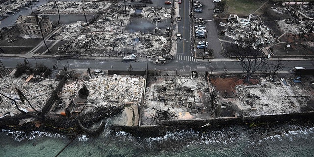 Buildings destroyed