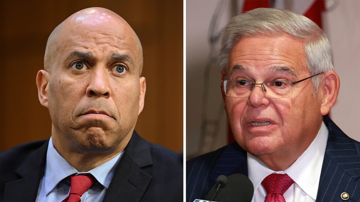 Democrat Sens. Cory Booker and Bob Menendez