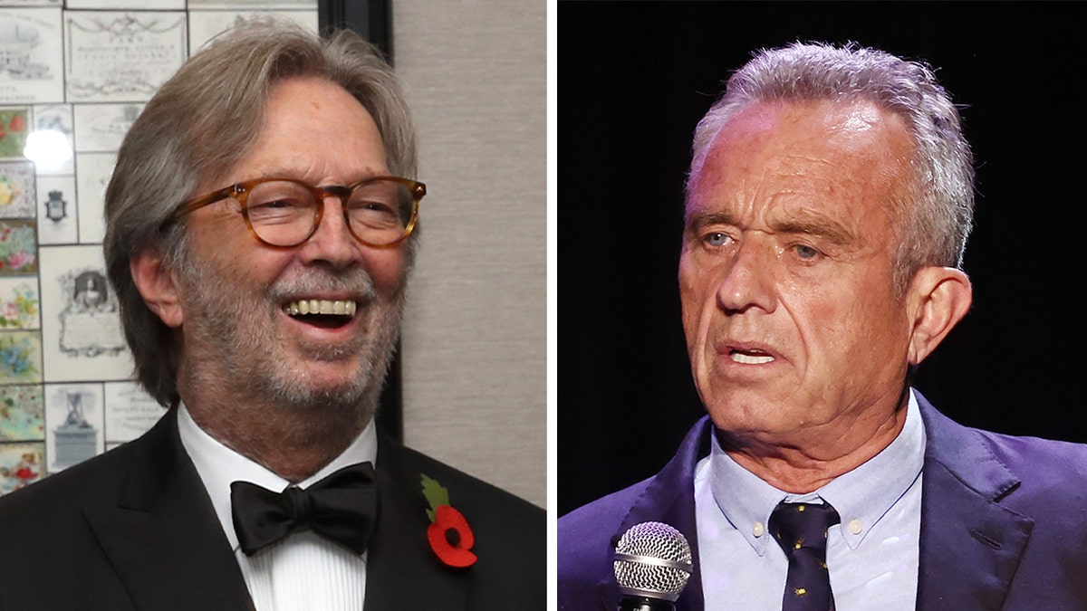 Eric Clapton and RFK Jr.