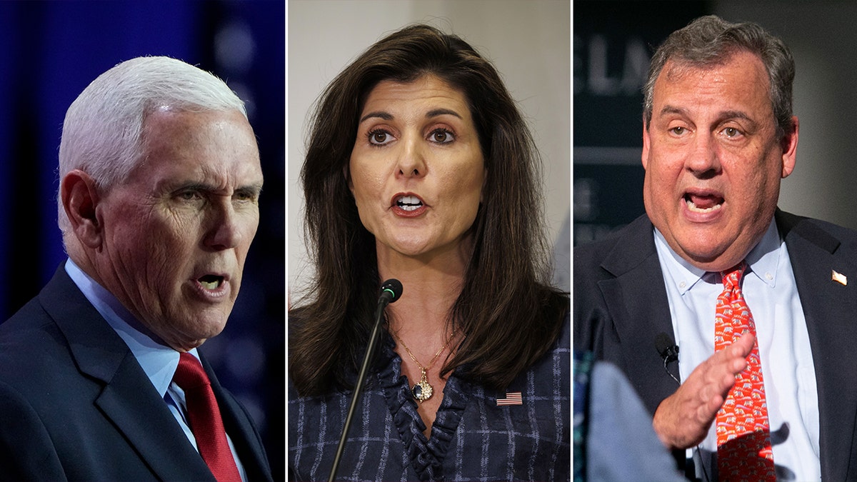 Pence, Haley and Christie