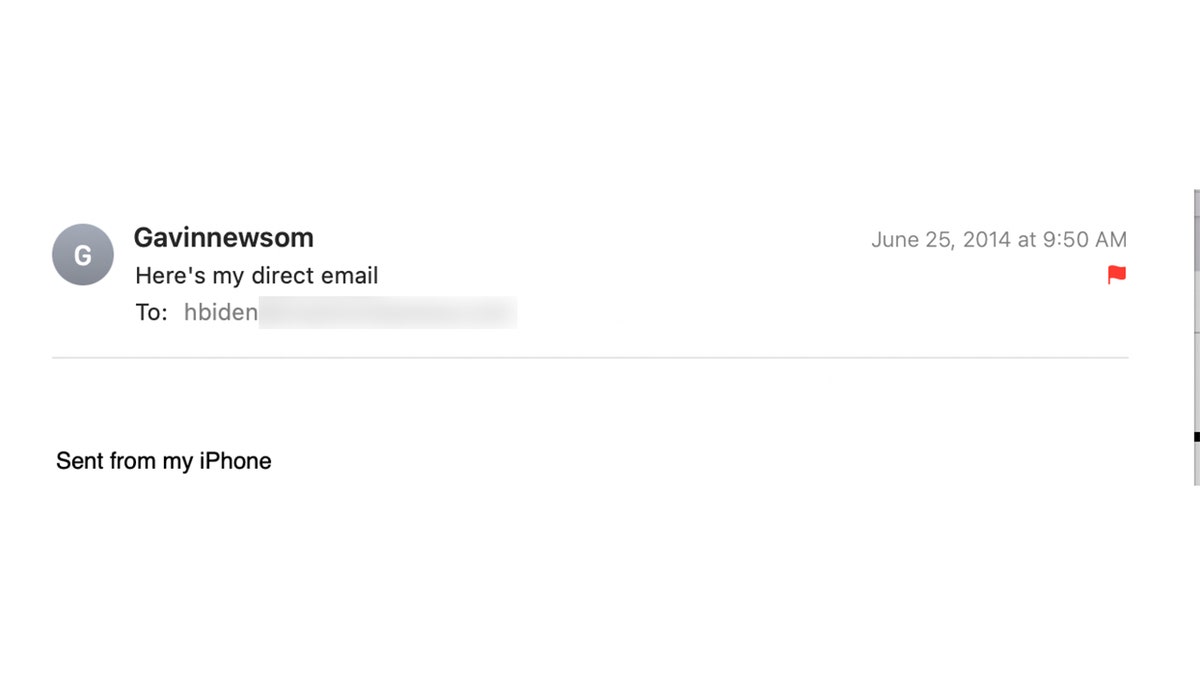 Newsom email