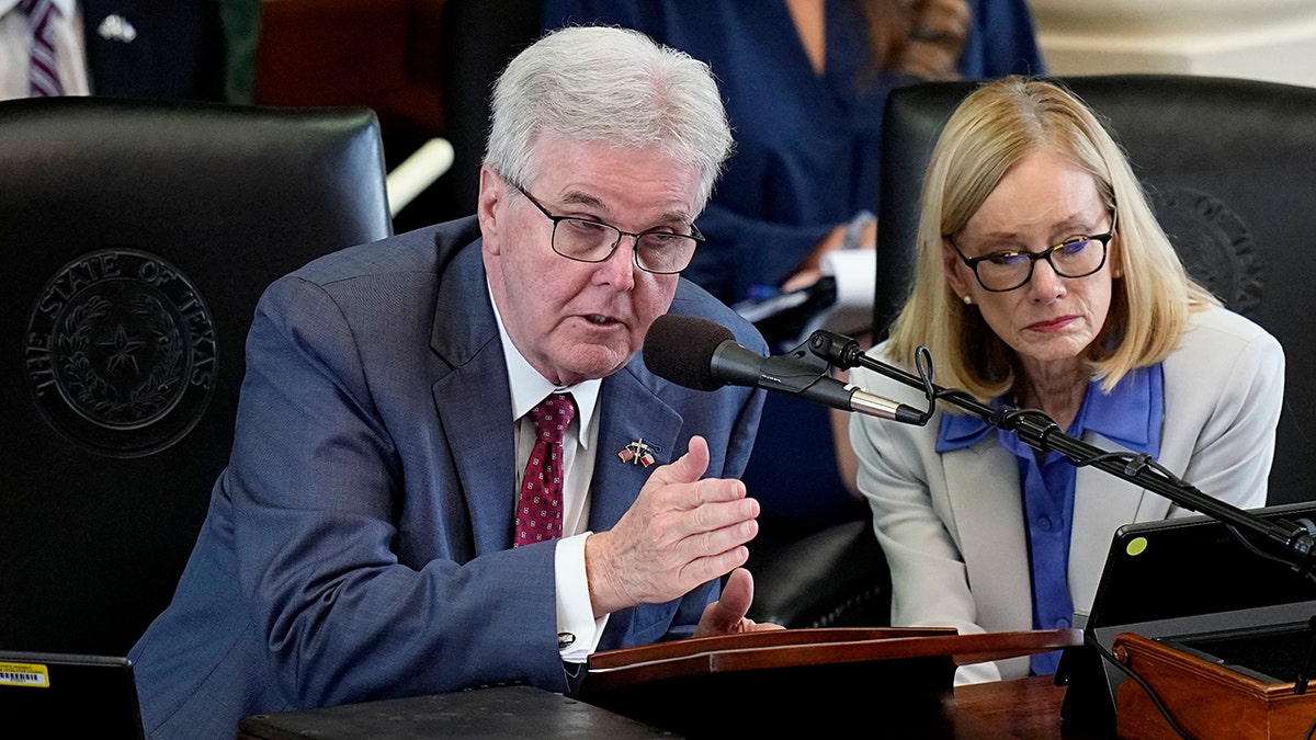 Texas Lieutenant Governor Dan Patrick during Paxton impeachment trial day five