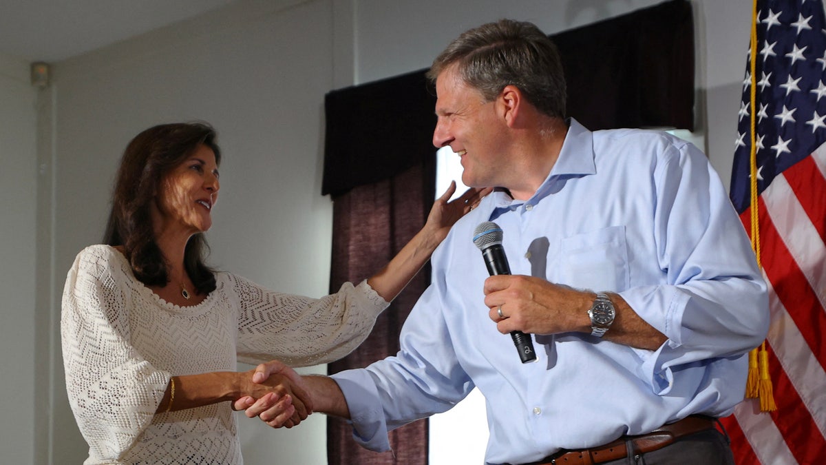 Nikki Haley and New Hampshire Gov. Chris Sununu