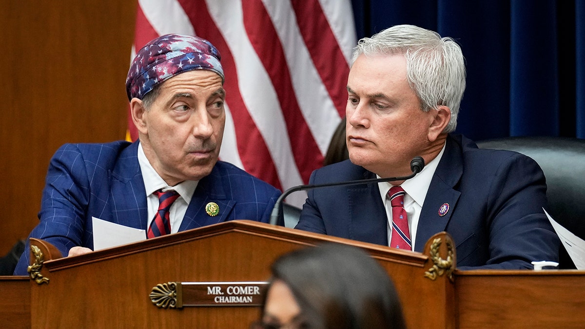 James Comer, Jamie Raskin