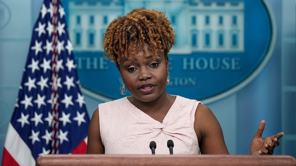 White House Press Secretary Karine Jean-Pierre