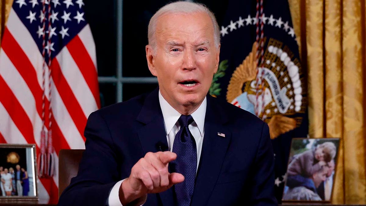 Biden speaks from the Oval Office