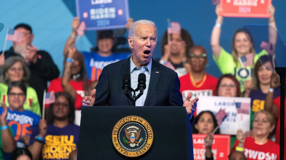 President Joe Biden headlines a labor rally in Philadelphia