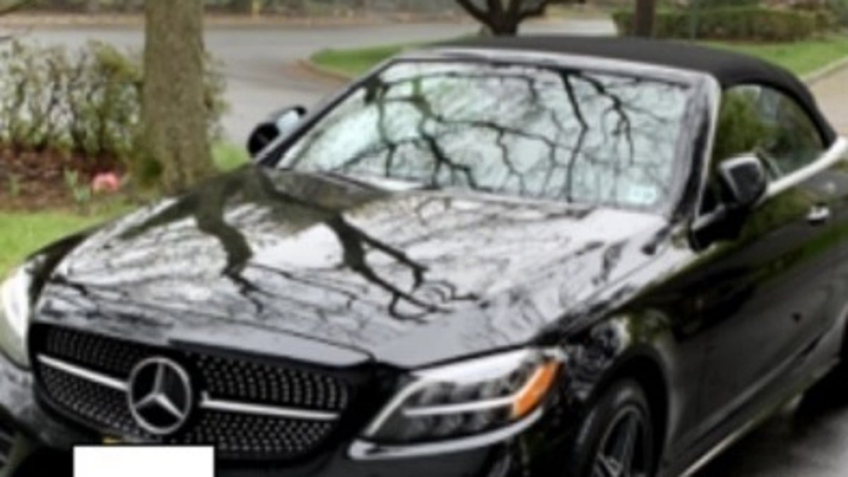 Picture of Nadine Menendez's Mercedes that was allegedly accepted as a bribe