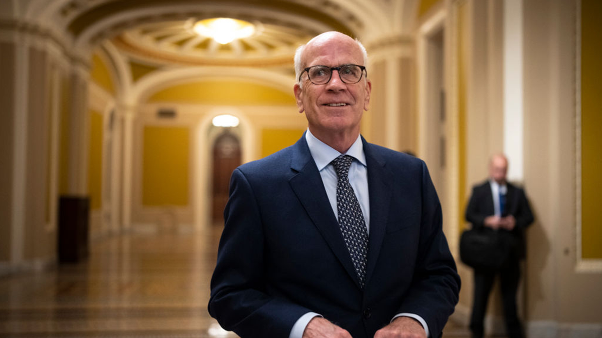 Sen. Peter Welch in hallway