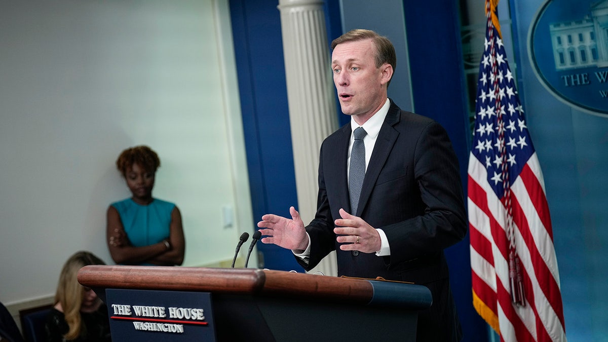 White House National Security Advisor Jake Sullivan