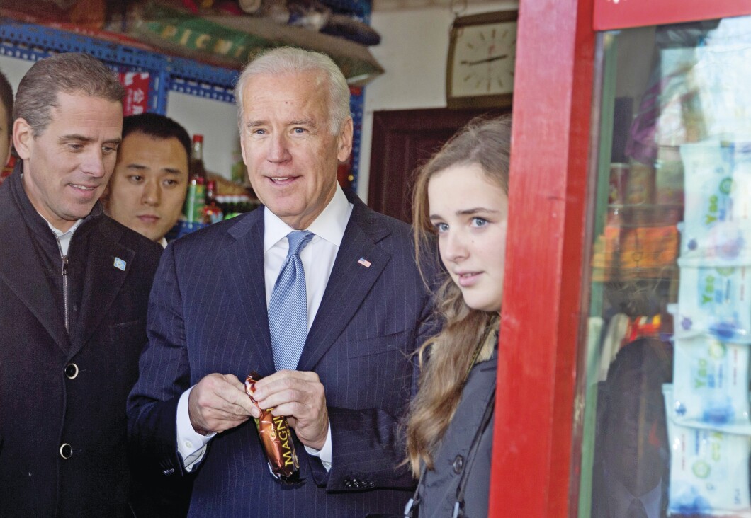 Joe Biden, Finnegan Biden, Hunter Biden