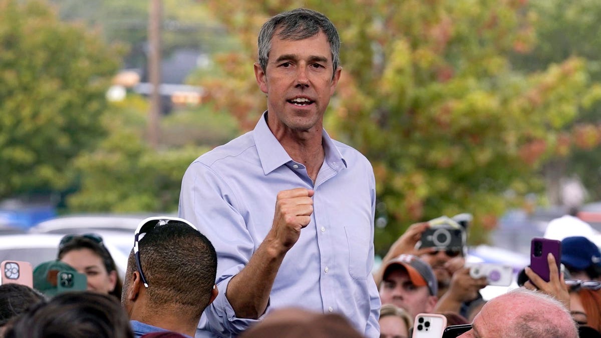 Beto O'Rourke talking