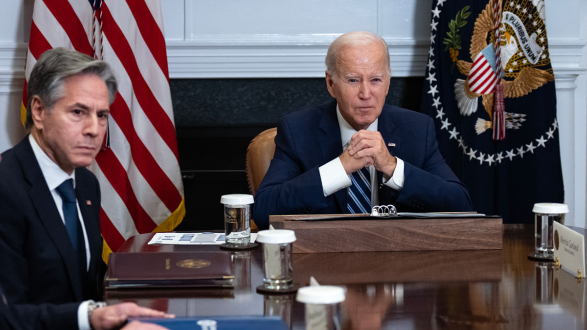 Secretary of State Antony Blinken and President Joe Biden