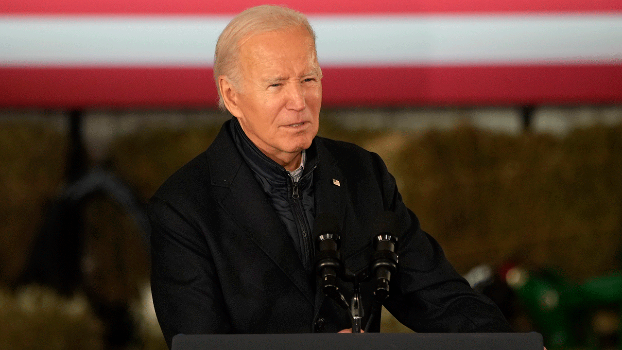 President Joe Biden speaks in Minnesota