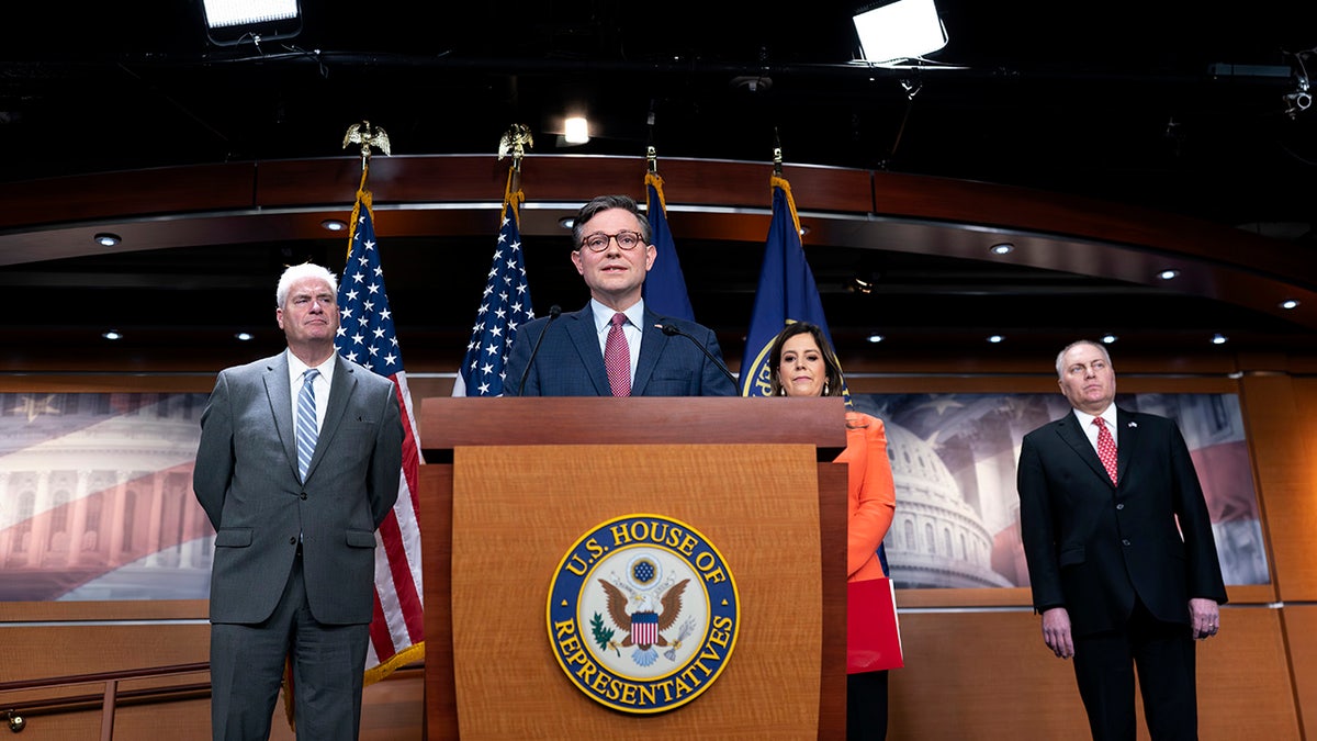 Johnson with House GOP leaders