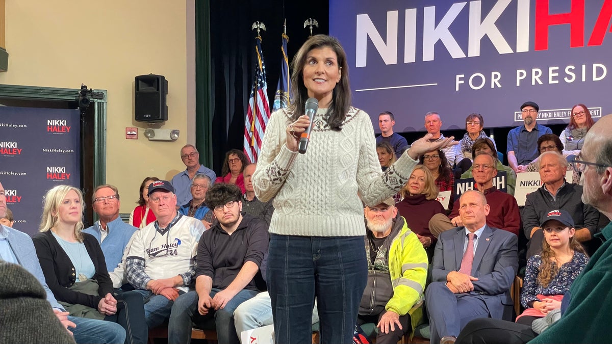 Nikki Haley draws a large crowd as she returns to New Hampshire