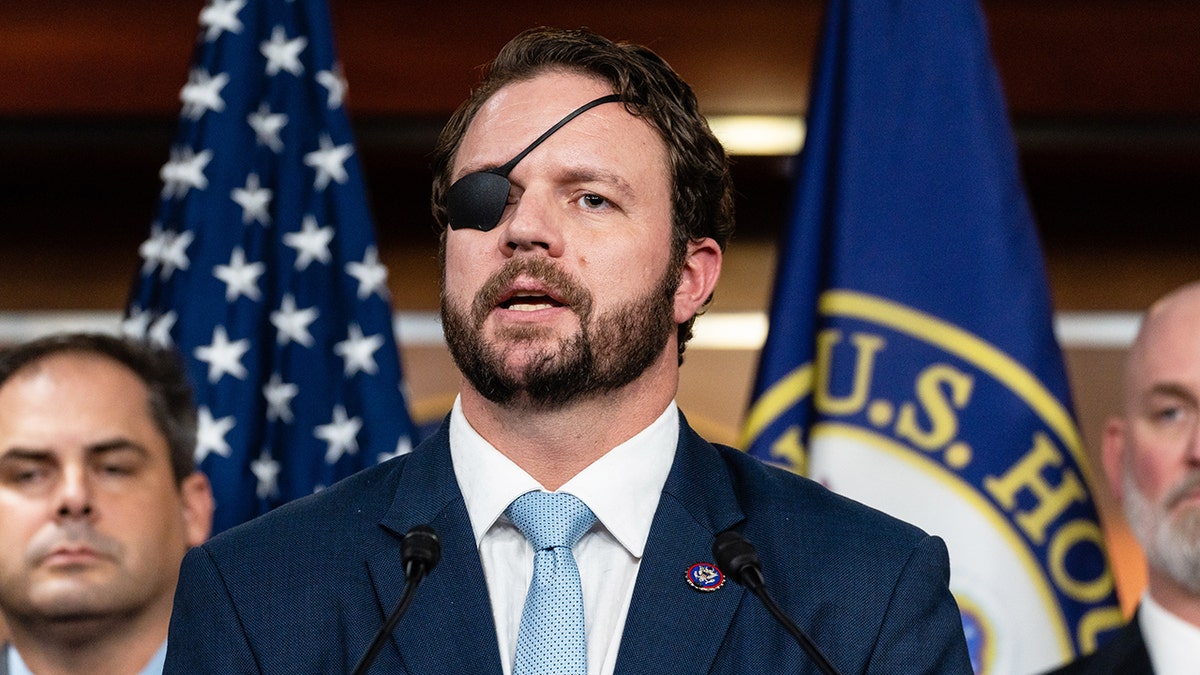 Dan Crenshaw speaking in House