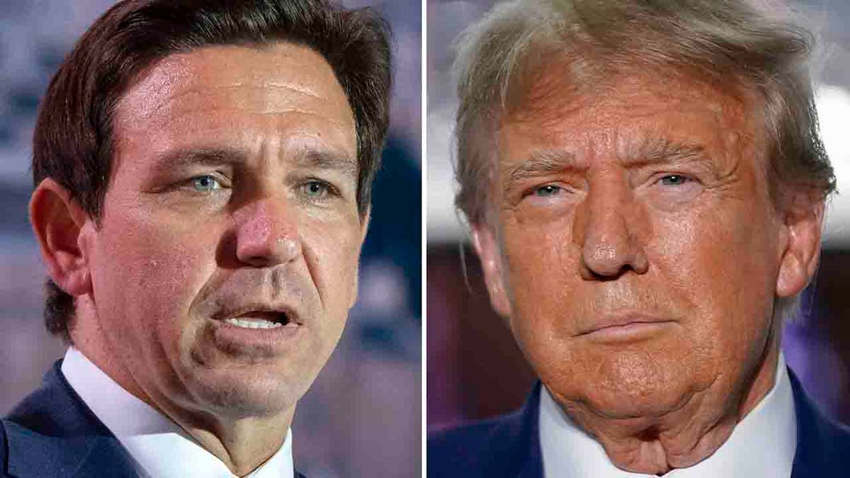 DeSantis and Trump 