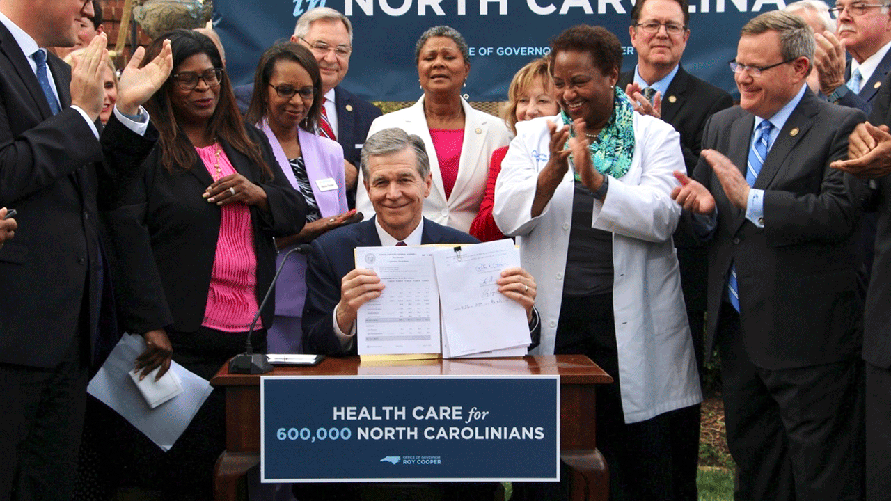 Gov. Roy Cooper signs law