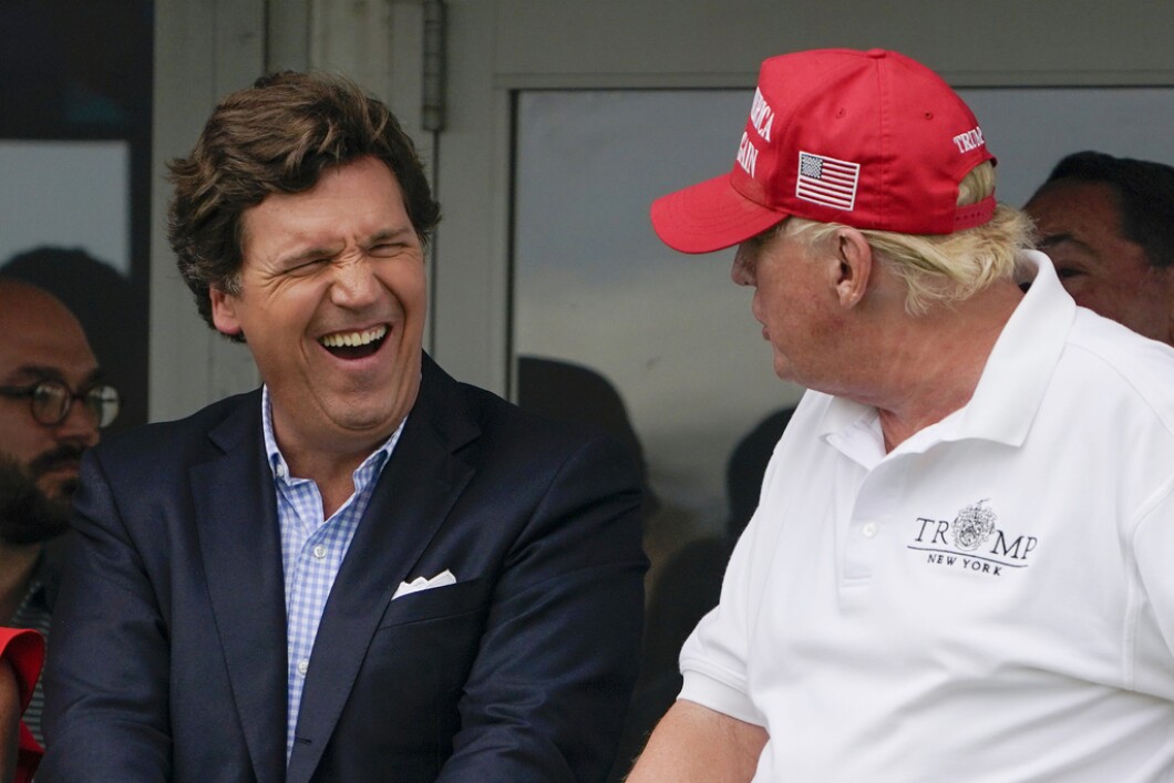 Tucker Carlson, President Donald Trump