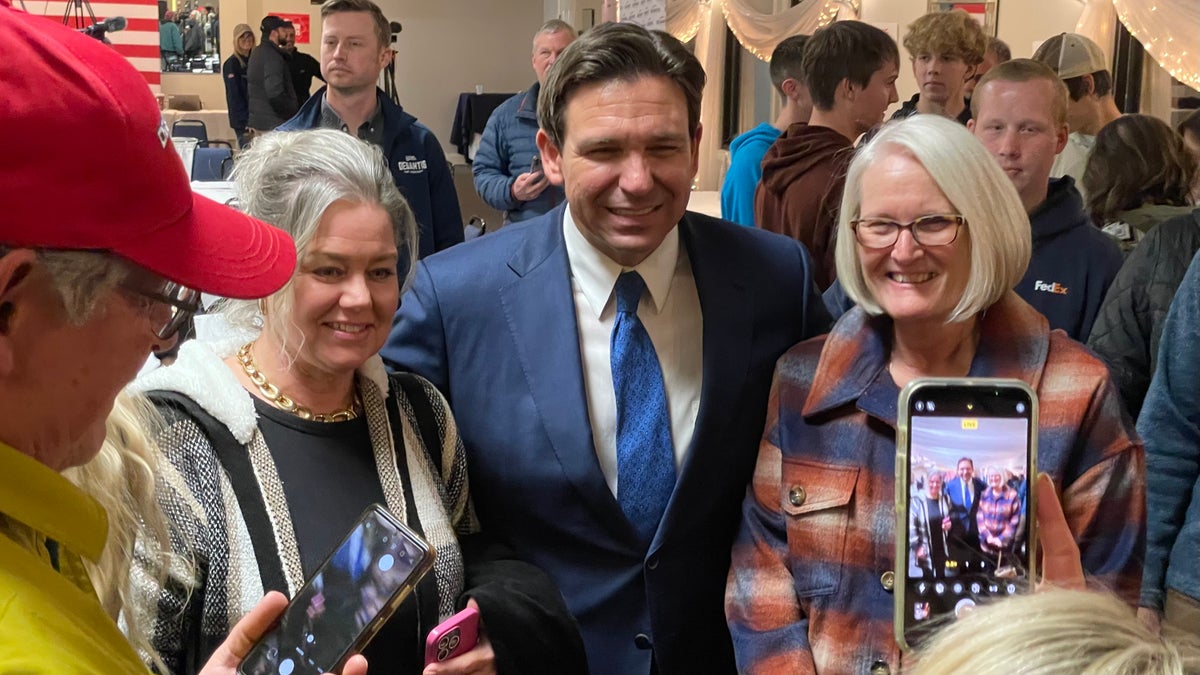 Ron DeSantis in Iowa