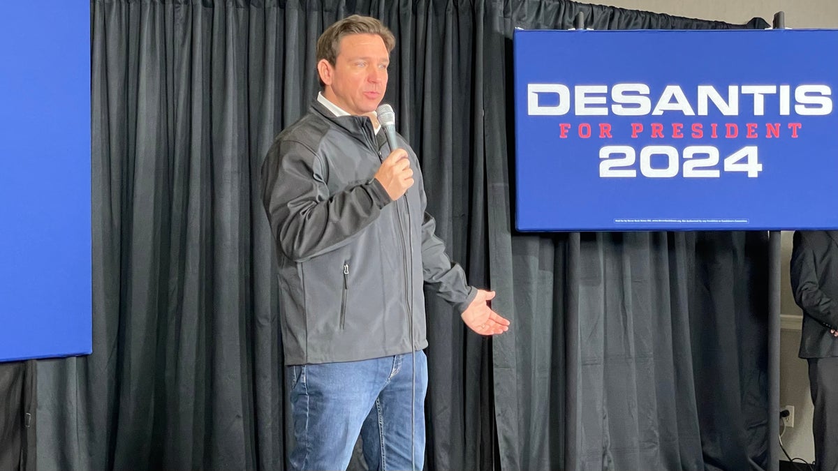 Ron DeSantis turns up the volume on Donald Trump