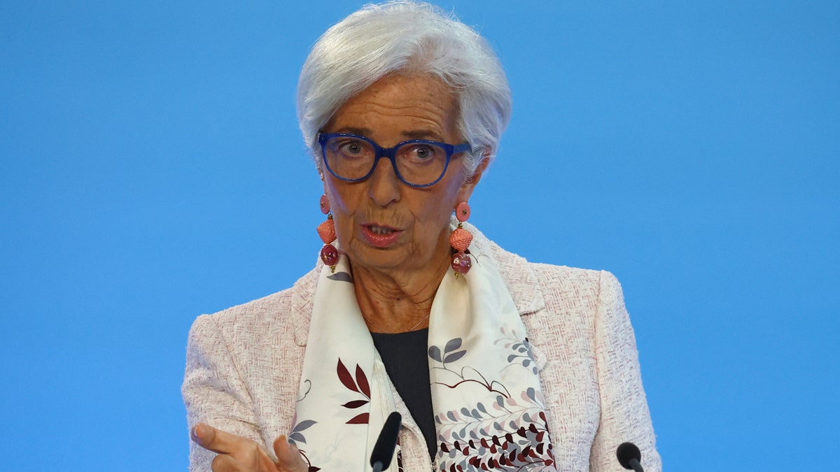 European Central Bank President Christine Lagarde