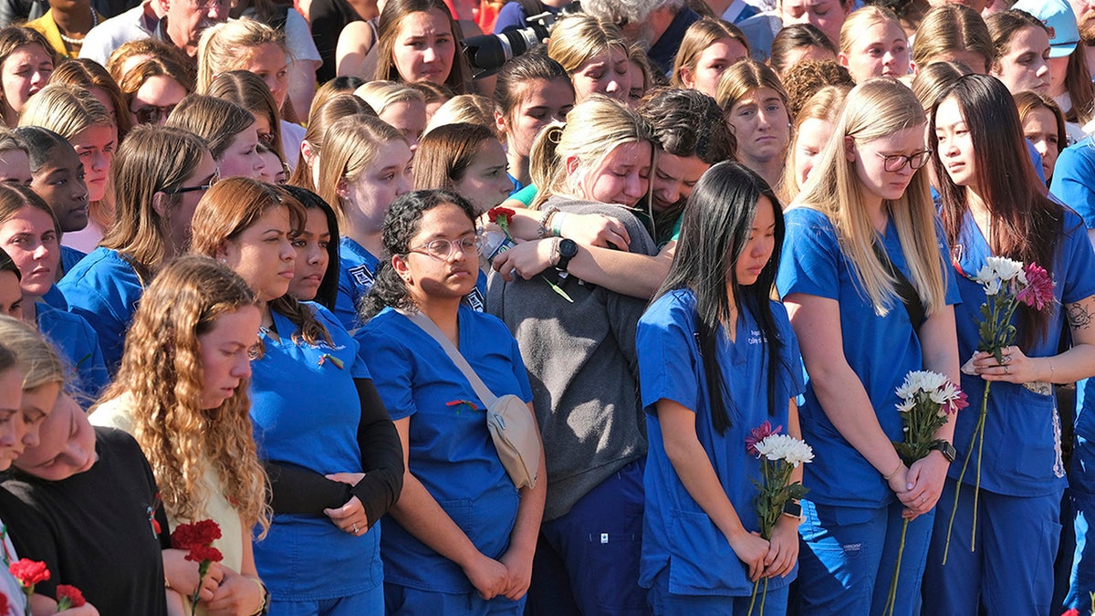 Georgia nursing students attend Laken Riley vigil