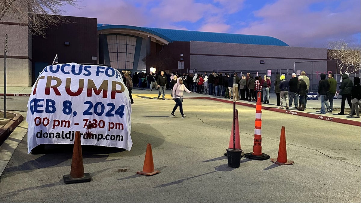 Donald Trump quickly wins Nevada's GOP-run presidential caucus