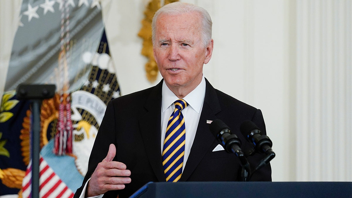 President Biden speaks White House