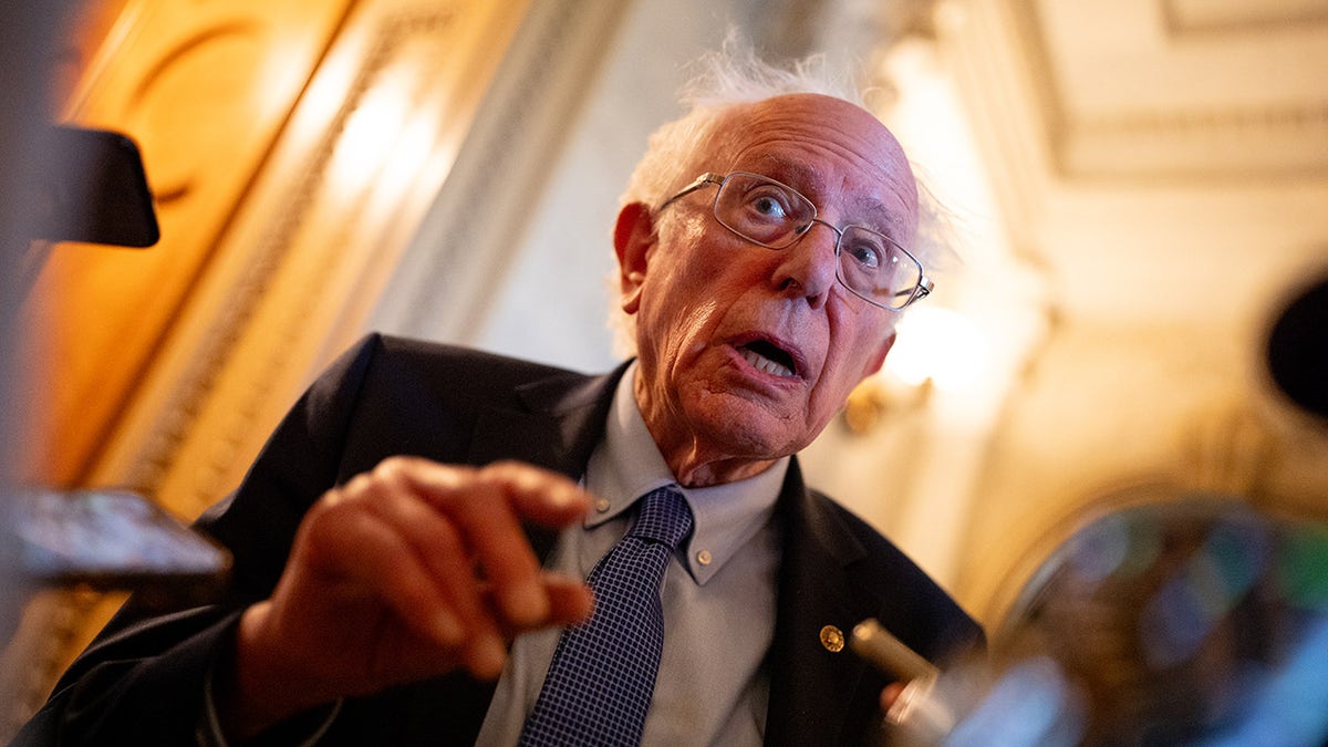 Bernie Sanders at the Capitol