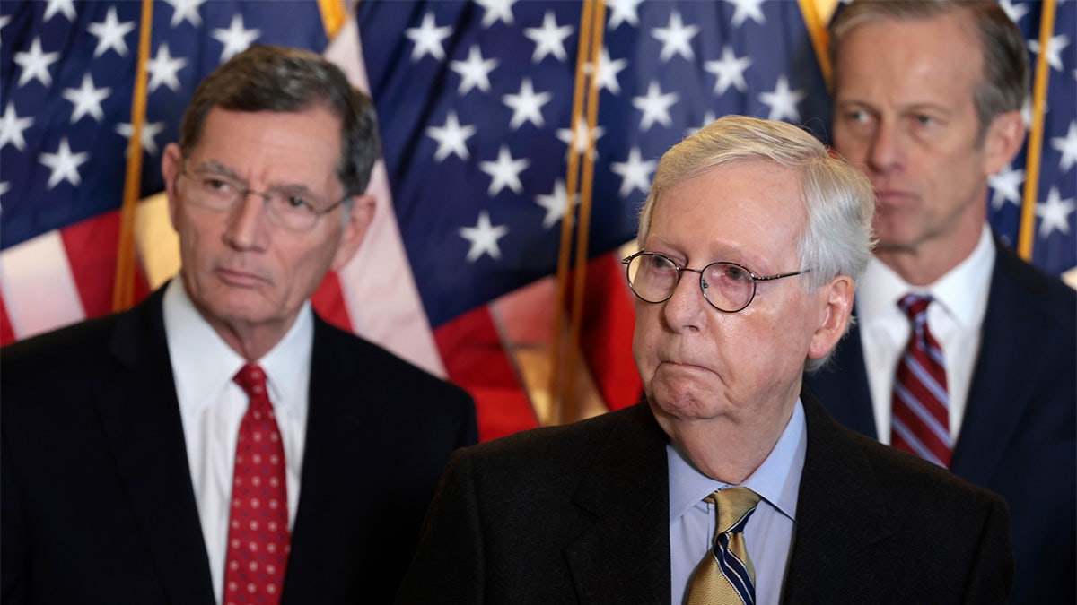 Mitch McConnell, John Barrasso, John Thune