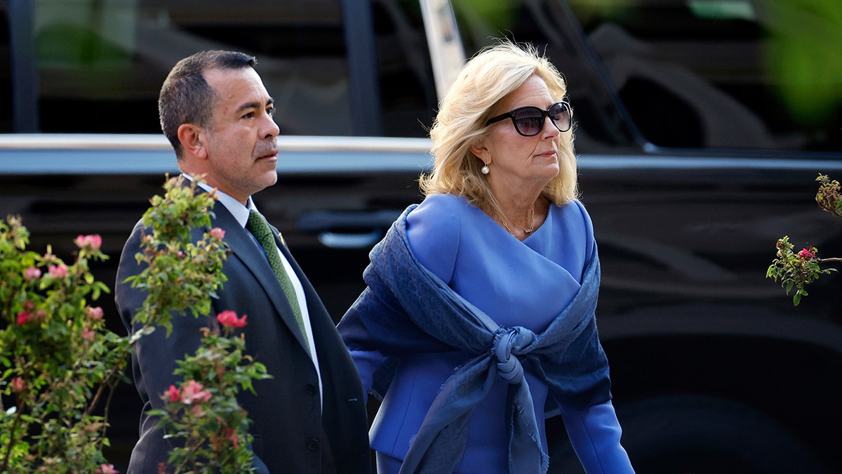 Jill Biden heading into court