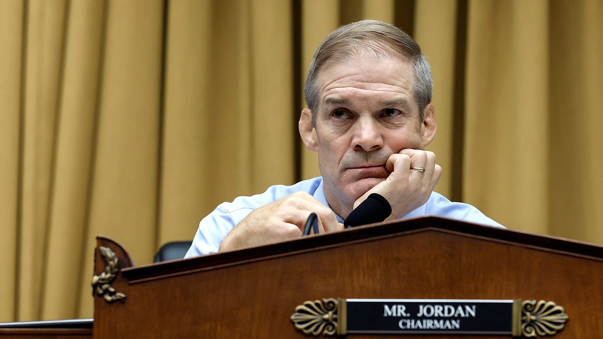 House Judiciary Chairman Rep. Jim Jordan, R-Ohio, presides over a hearing