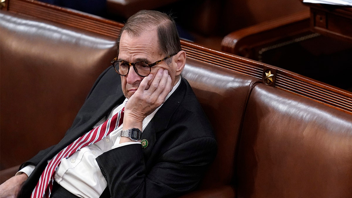 New York Democratic Rep. Jerry Nadler is seen on the House floor