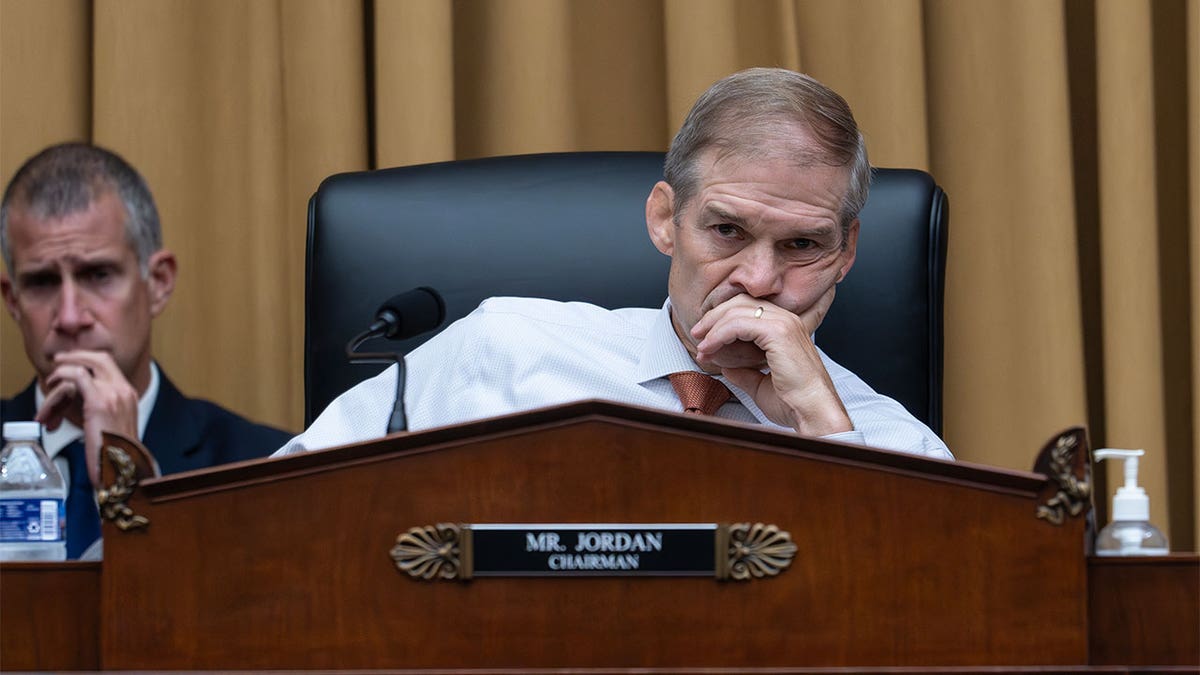 Rep. Jim Jordan at a congressional hearing