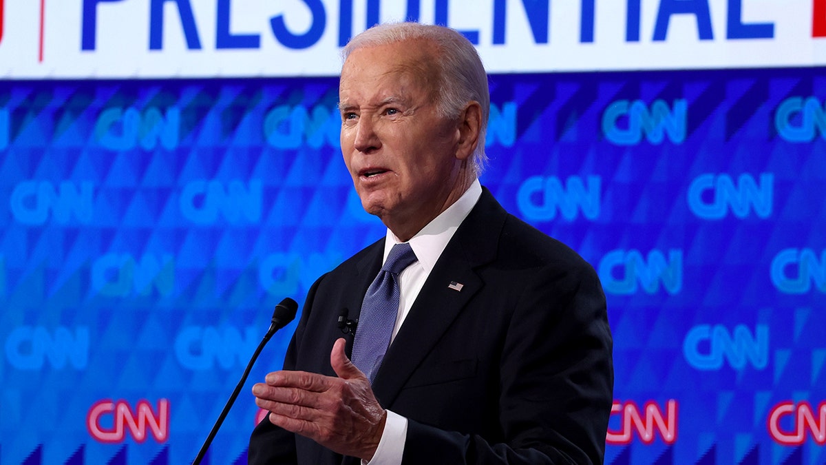 President Biden at debate